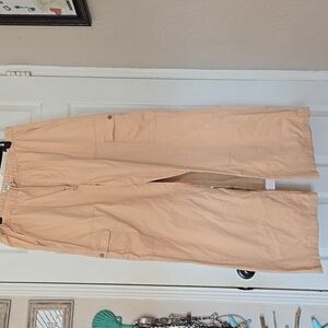 Roxy Peach Cargo Pants